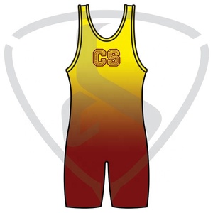 Singlet de lutte à sublimation personnalisé Concevez vos propres vêtements d'arts martiaux pour garçons - Product Image 2