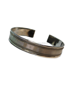 Pulsera hecha a mano de diseño moderno, joyería de plata de ley 925, precio al por mayor - Product Image 1