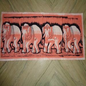 Colores sólidos Elephant Group Batik Impreso Algodón Tapices para colgar en la pared Tapices Técnicas de punto al por mayor de La India - Product Image 4