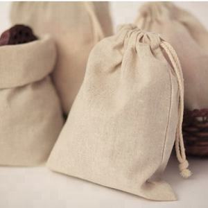 Sac en mousseline de coton pour le stockage de grains de café de thé étuis à cosmétiques pour l'emballage de haricots - Product Image 2