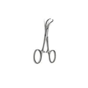 คีมหนีบผ้าเช็ดตัว13ซม. ทำจากสแตนเลสอุปกรณ์ผ่าตัด - Product Image 5