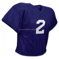 Camisetas de Práctica de Fútbol Americano al por Mayor de Alta Calidad con Logotipo Personalizado, Transpirables, Tallas Grandes para Adultos, Equipo Personalizado