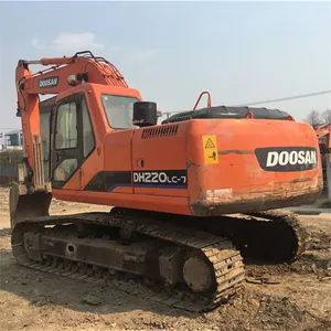 Verhandelbarer Preis Gebraucht Doosan 220lc-7 Bagger zum Verkauf daewoo 220 Bagger aus zweiter Hand