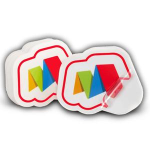 Pegatina decorativa personalizada para exteriores para niños, impresión UV duradera, adhesivo impermeable precioso, vinilo troquelado, resistencia a los rayos UV - Product Image 2