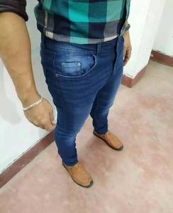 Bangladesh nueva llegada de algodón Exportable Super Skinny significa Jeans Stretch religion de pantalones vaqueros de mezclilla Pantalones - Product Image 4