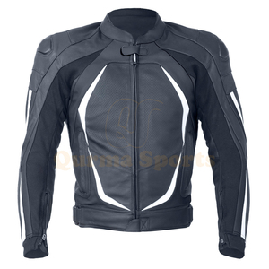 Chaqueta de carreras de Cuero 100% para hombre - Product Image 5