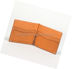 Cartera exclusiva para hombre con cierre plegable y 4 bolsillos para tarjetas - Product Image 1