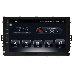 Universal car stereo dvd player android car radio for vw MQB cars for 2018 sportvan Lavida plus for T-roc golf 7 bora passat b8