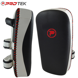 เป้าซ้อมมวยไทยหนัง PU โลโก้ออกแบบได้ตามต้องการสำหรับฝึกมวยไทย - Product Image 4