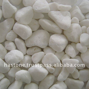 Adoquines de Río de guijarros de piedra natural caídos de cristal blanco para aplicaciones exteriores para villas - Product Image 4