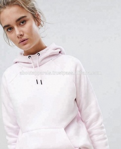 Sudadera con capucha transpirable informal recortada para mujer, ropa personalizada OEM al por mayor - Product Image 2