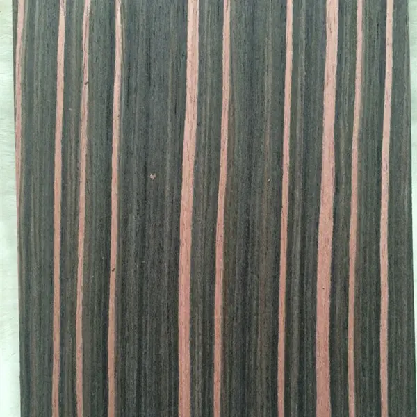 Black Ebony Engineered Veneer for Furniture Plywood and MDF Boards