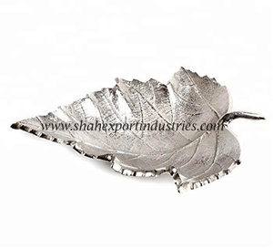 Plato de hoja de aluminio con diseño en relieve, frutas y verduras cuenco para servir, soporte para utensilios de cocina, encimera, tazones de frutas secas - Product Image 6