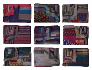 Oferta, proveedor de oro, nueva colección, colcha Kantha hecha a mano - Product Image 4