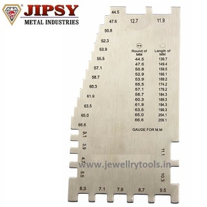 Bracelet et bracelet de qualité supérieure en laiton jauge en métal 1-27 pour mesurer les tailles sur le poignet à la main outil de bijoux multi-étau - Product Image 4