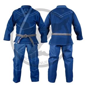 Unisex personalizado de alta calidad 100% algodón bordado BJJ Jiu Jitsu Gi conjunto brasileño adulto arte marcial logotipo personalizado OEM disponible - Product Image 1
