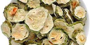 Rodajas de fruta de melón amargo seco vietnamita para té Ingredientes procesados secos a mano - Product Image 2