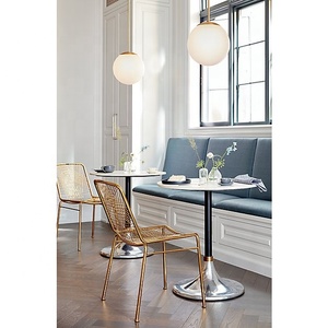 Creative Top Design <strong>Glass</strong> Ball <strong>Lampshade</strong> E27 Globe Bulbs New Indoor <strong>Pendant</strong> Light - Product Image 6