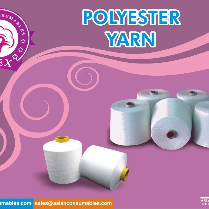 Fils de polyester indiens, 20g, 100% fil