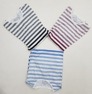 เสื้อยืดลายทางผ้าคอตตอนสำหรับผู้ชายส่งออก100% เสื้อยืดลายทางผ้าสต๊อคบังคลาเทศ/จัดส่งยกเลิก/เกินดุลสำหรับฤดูใบไม้ผลิ - Product Image 2