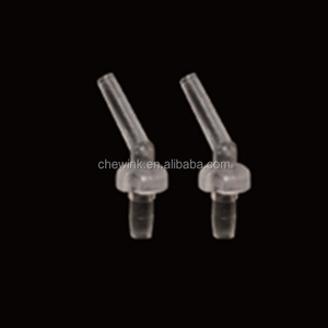 Disposable Manual Class I Mixing Tip Medical Dental <b>Oral</b> Flat PP Clear White - Product Image 1