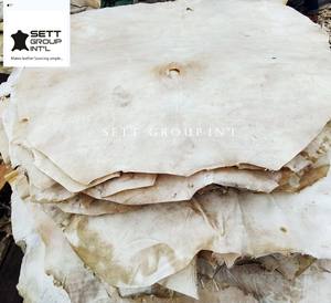 Tambor de piel de vaca Cuero genuino Instrumentos musicales crudos - Product Image 1