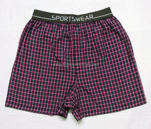 Boxer en coton pour hommes, short tissé, court à carreaux, OEM, vente en gros, tirupur en ligne - Product Image 5