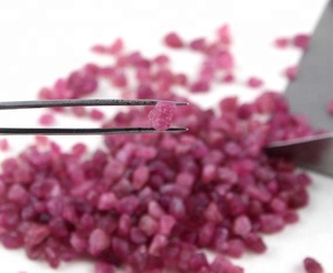 50 piezas AAAA calidad 8mm Natural áspero turmalina Rosa piedra preciosa suelta sin tratar cruda para hermosa fabricación de joyas mayorista - Product Image 4