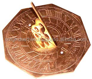 OMG Industries Brass Sundiale brújula latón sólido bolsillo sundaile brújula - Product Image 2