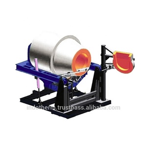 Horno Rotatorio Basculante de 3500 kg de Capacidad, Diseño Híbrido Multiusos para Chatarra y Virutas de Aluminio a Bajo Precio - Product Image 2