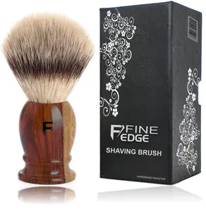 Wood Handle Shaving Brush Barber Badger shaving brush Synthetic Hair Shaving Brush OEM Supplier