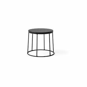 Meubles de salon en métal de qualité Table basse décorative pour la maison de couleur grise au design classique - Product Image 5