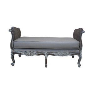 เฟอร์นิเจอร์ออตโตมันสไตล์ฝรั่งเศส-ไม้มะฮอกกานี - Product Image 1