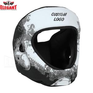Protector de cabeza de boxeo de cuero genuino, alta calidad, MMA, para entrenamiento, taekwondo - Product Image 3