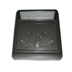 Wall Mount Embossed Galvanized Mailbox