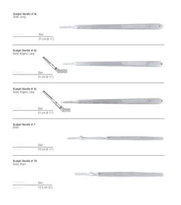 Poignée de Scalpel, Micro lames de Scalpel, 18 cm - Product Image 2