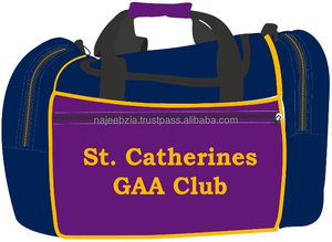 ขายส่งกระเป๋าเดินทางกีฬากันน้ําคุณภาพสูงพร้อมโลโก้กระเป๋าผ้าใบโพลีเอสเตอร์ยิม - Product Image 4