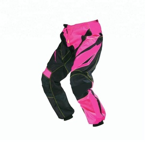 Pantalon de sport Racing MX de marque personnalisée pour femmes respirant imprimé équipement de sport pour adultes en nylon réfléchissant avec fonction coupe-vent - Product Image 3