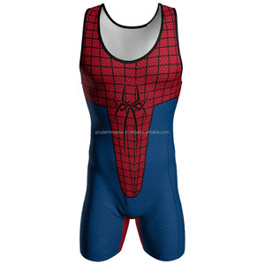 Maillot de lutte par Sublimation pour hommes et femmes, ensemble de sport, peut être personnalisé, bon marché - Product Image 1