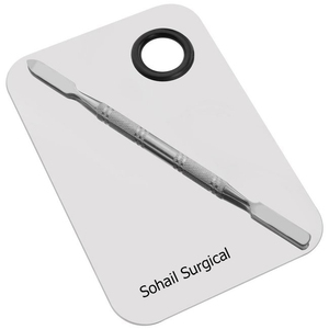 Paleta de mezcla de maquillaje y espátula - Product Image 2