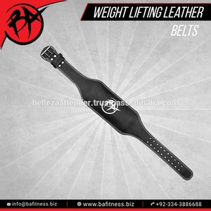 Foam Padded Leather Weightlifting Belt <b>Fitness</b> Equipment <b>Accessory</b> - Product Image 2