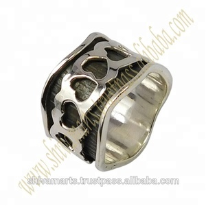 แหวนหมั้นแต่งงาน925วินเทจสุดหรูพร้อมการออกแบบที่เป็นเอกลักษณ์สำหรับเป็นของขวัญที่เหมาะกับชายและหญิง - Product Image 2