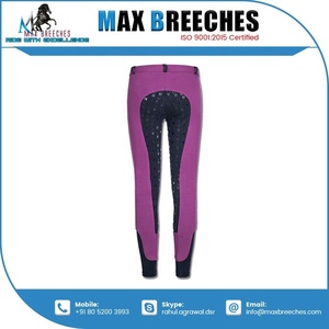 Enfants équitation culotte équestre Silicone imprimé Leggings/collants Jodhpurs/pantalons d'équitation - Product Image 5