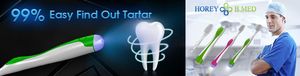«Taiwan Buder» HOREY B.MED T1-1 Cepillo de dientes LED de viaje con cerdas de nailon suaves alimentadas por batería para uso doméstico, uso de adultos y niños - Product Image 6