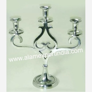 Nuevo Candelabro Clásico Antiguo de Aluminio Hecho a Mano para Bodas, Centro de Mesa con Color y Tamaño Personalizados para Decoración de Eventos Navideños - Product Image 3