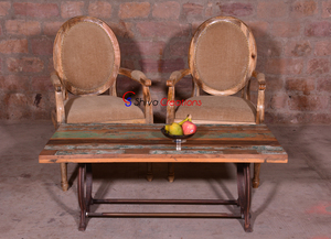 Chaise de salle à manger rembourrée en bois massif faite à la main de style ferme pour restaurant, hôtel, appartement, bureau à domicile ou atelier - Product Image 5