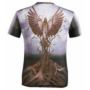 New Design 2019 sublimation printing t shirt high quality sublimation printing t shirt custom - Product Image 2