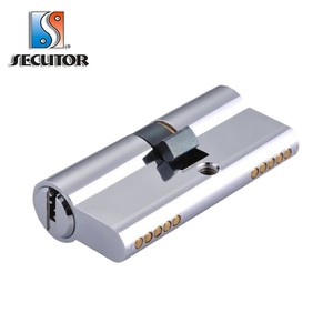 Un lado perfil Euro perilla de puerta de la cerradura de cilindro/barril cerradura - Product Image 6