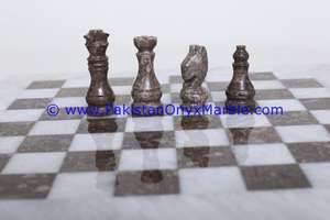 Onyx Marble <b>Chess</b> <b>Set</b> Handmade Handcrafted Low Cost Marble <b>Chess</b> <b>Set</b> with Figure - Product Image 5