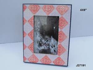 Incrustation d'os de haute qualité et cadre Photo en résine avec motifs imprimés décor à la maison Table Photo imprimé à la main - Product Image 4